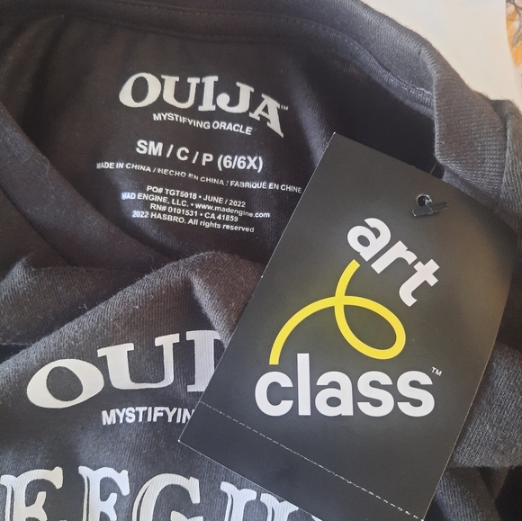 Ouija long sleeve charcoal colored shirt boys size small 6t - Picture 6 of 7